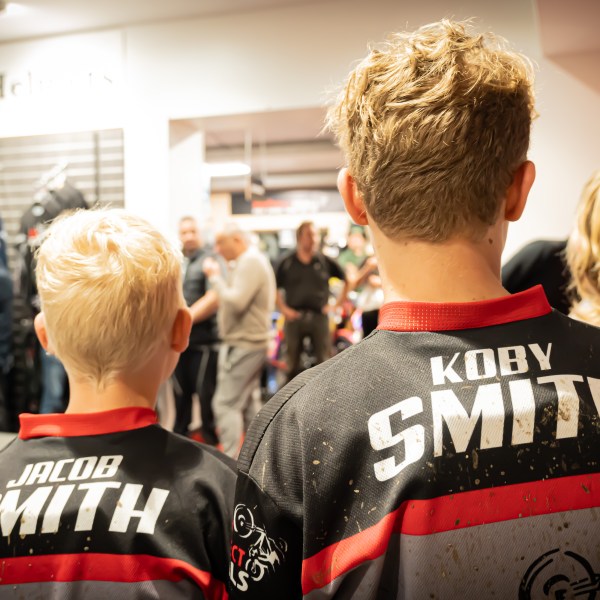 a group of people in a room